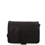 Borsa a Tracolla in Vera Pelle Nero