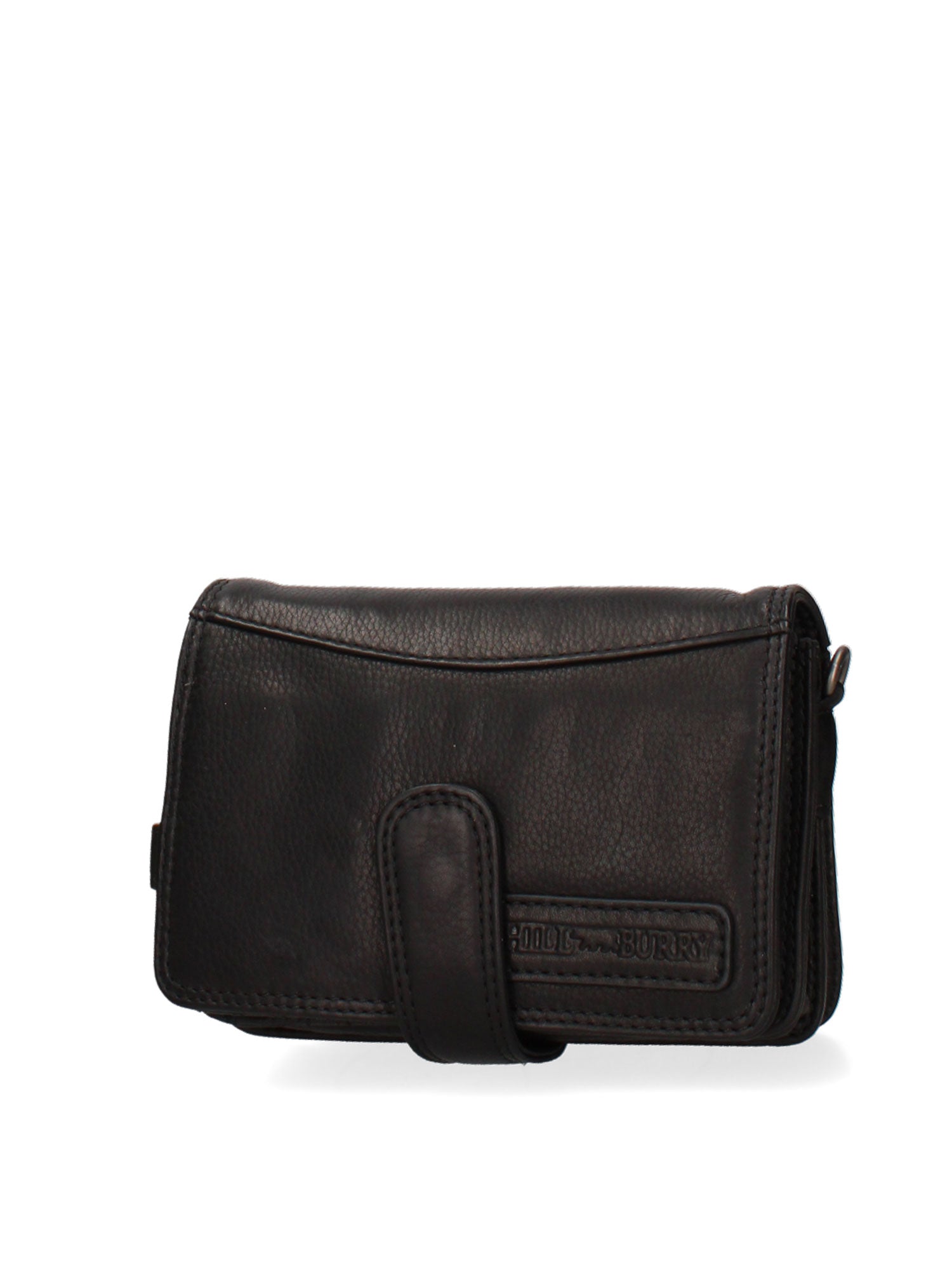 Borsa a Tracolla in Vera Pelle Nero