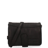 Borsa a Tracolla in Vera Pelle Nero