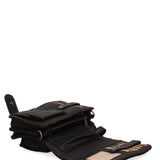 Borsa a Tracolla in Vera Pelle Nero
