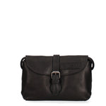 Borsa a Tracolla in Vera Pelle Nero