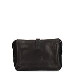 Borsa a Tracolla in Vera Pelle Nero