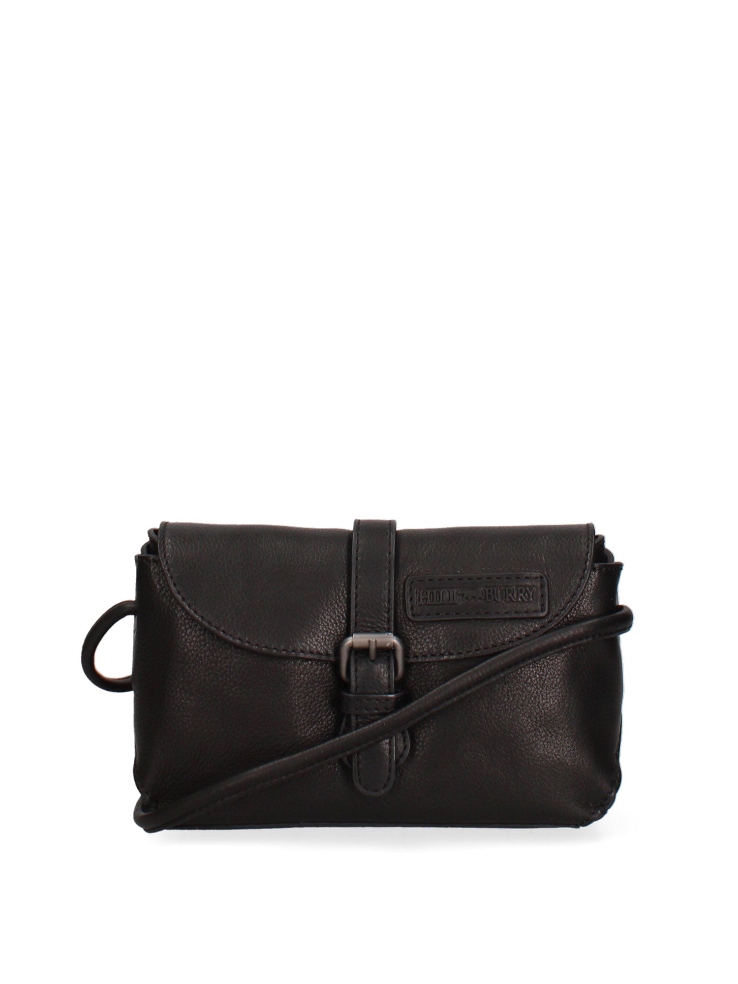 Borsa a Tracolla in Vera Pelle Nero