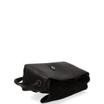 Borsa a Tracolla in Vera Pelle Nero