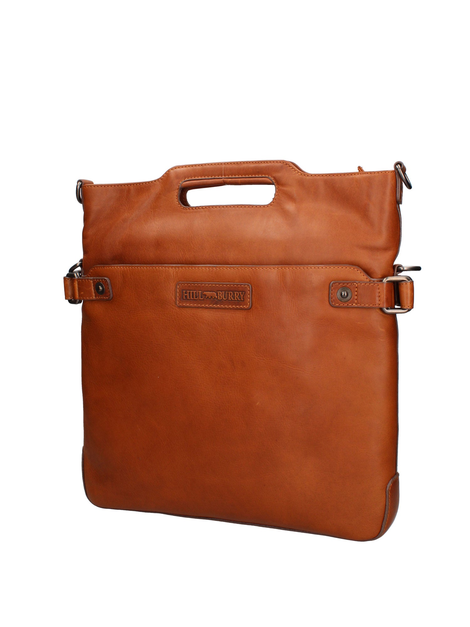 Borsa a Tracolla in Vera Pelle Marrone