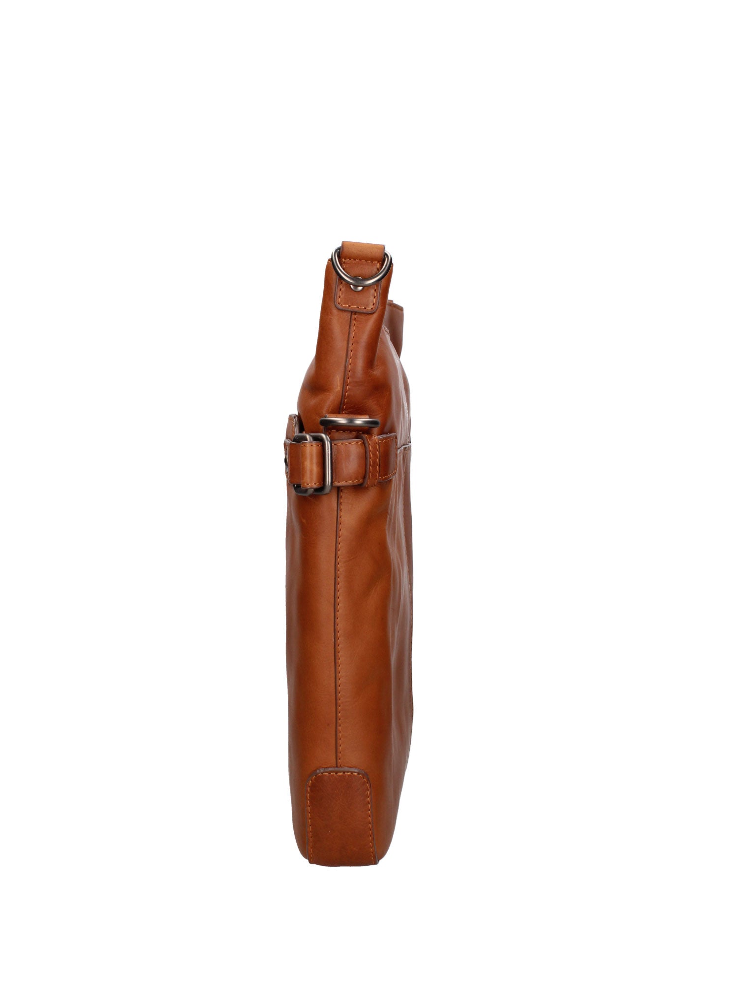 Borsa a Tracolla in Vera Pelle Marrone