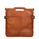 Borsa a Tracolla in Vera Pelle Marrone