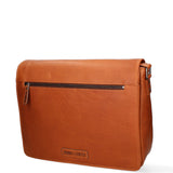 Borsa a Tracolla in Vera Pelle Marrone