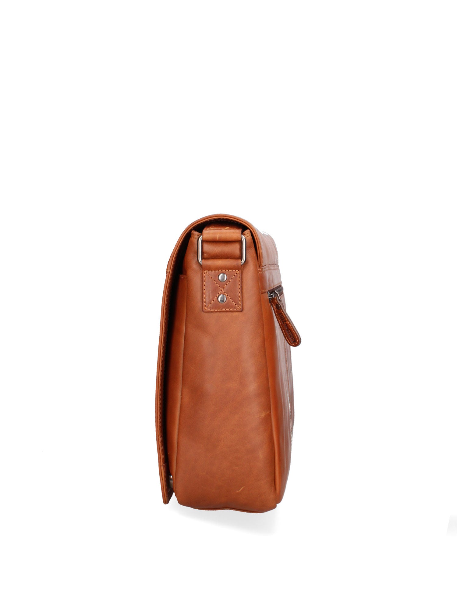 Borsa a Tracolla in Vera Pelle Marrone