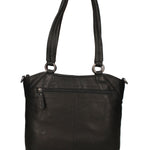 Borsa a Spalla in Vera Pelle Nero