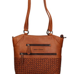Borsa a Spalla in Vera Pelle Marrone