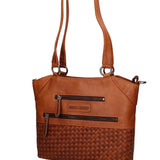 Borsa a Spalla in Vera Pelle Marrone