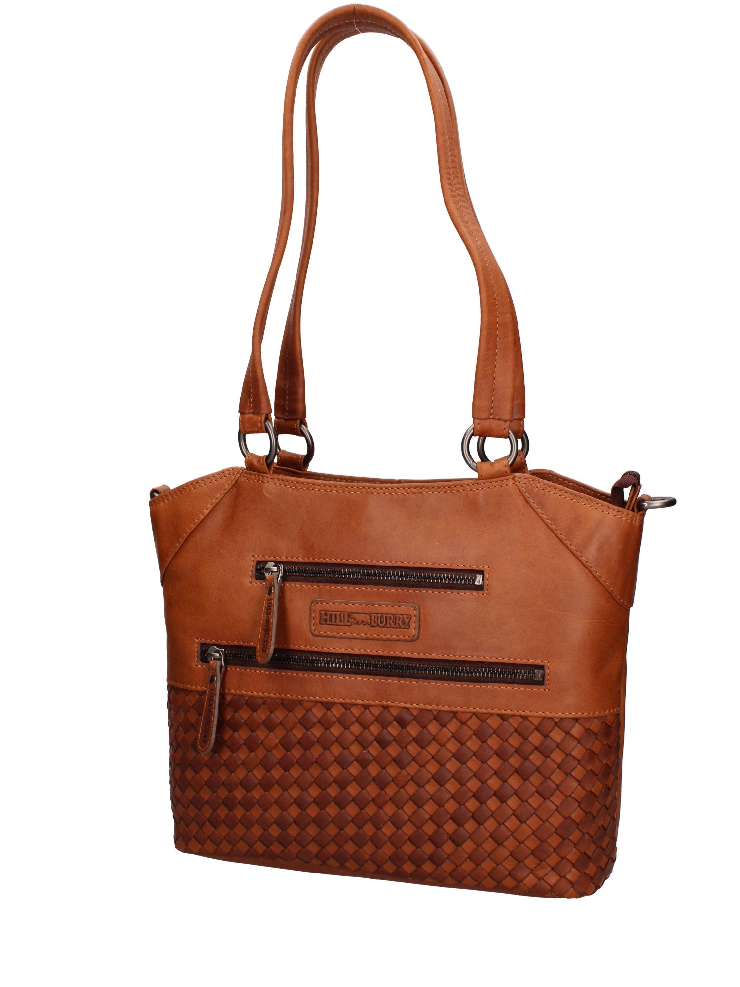Borsa a Spalla in Vera Pelle Marrone