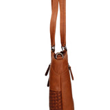 Borsa a Spalla in Vera Pelle Marrone