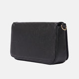 Borsa a Spalla in Pelle Vegana Nero