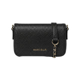 Borsa a Spalla in Pelle Vegana Nero