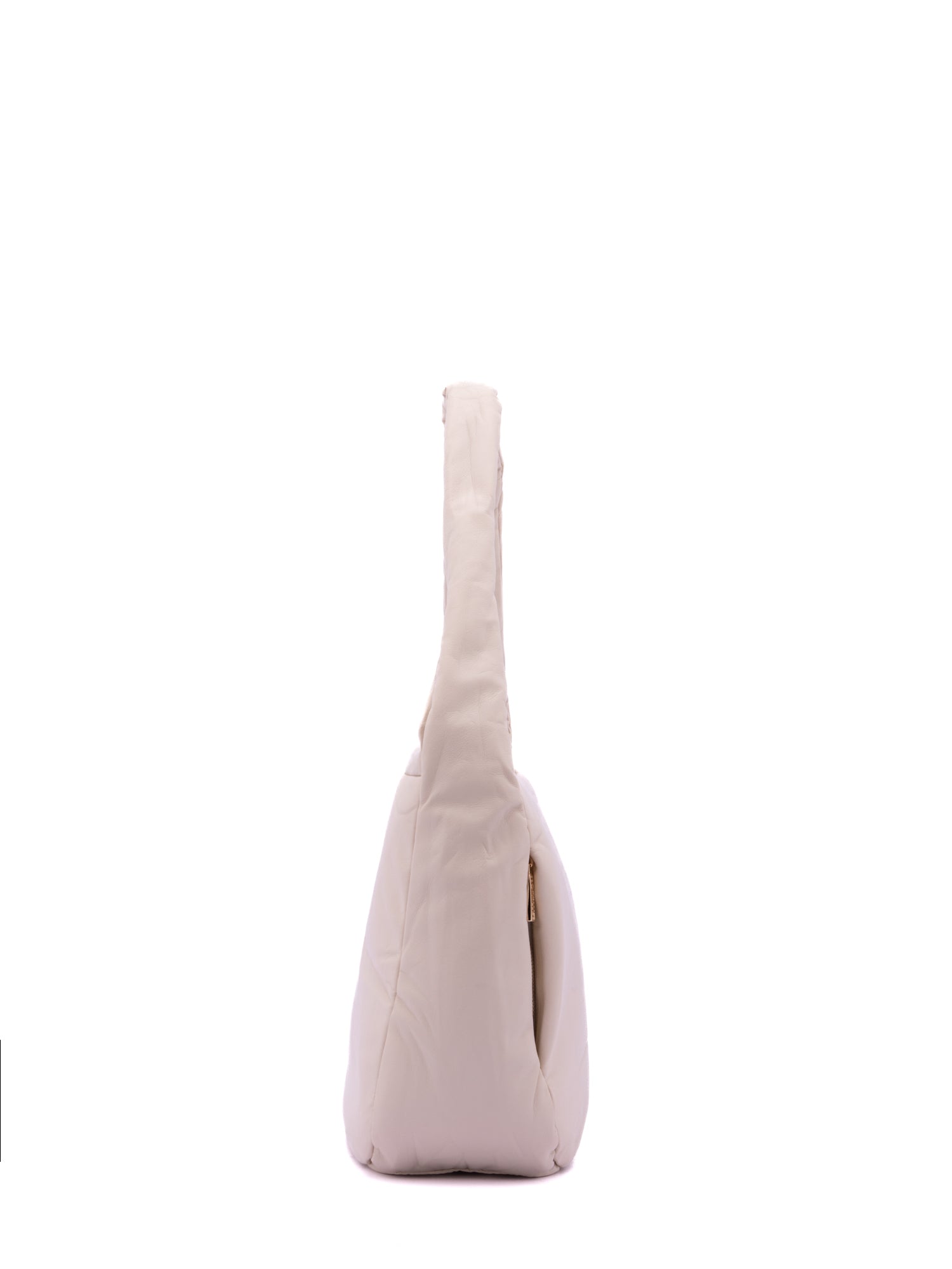 Borsa a Spalla in 100% Textile Panna