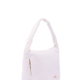 Borsa a Spalla in 100% Textile Bianco