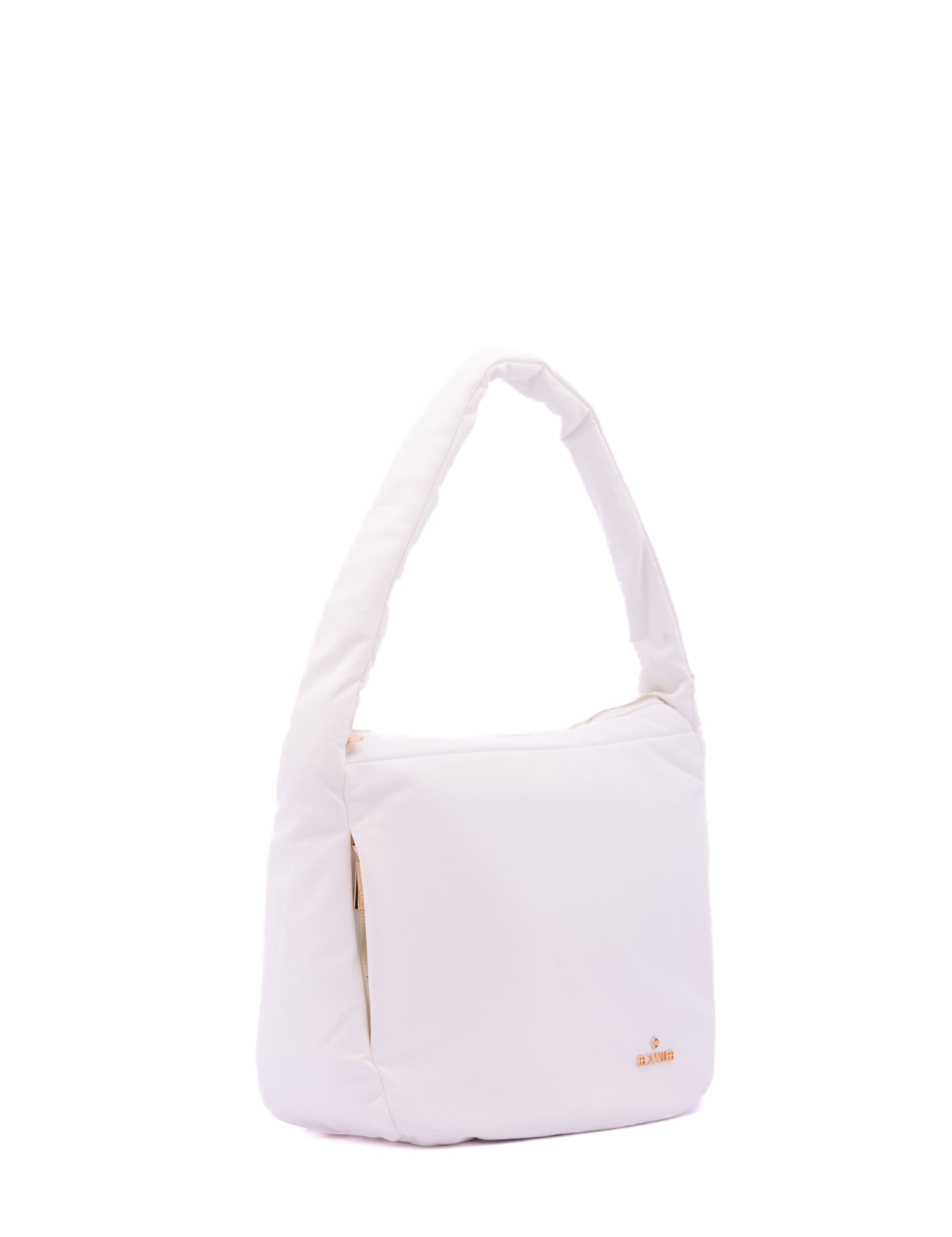 Borsa a Spalla in 100% Textile Bianco