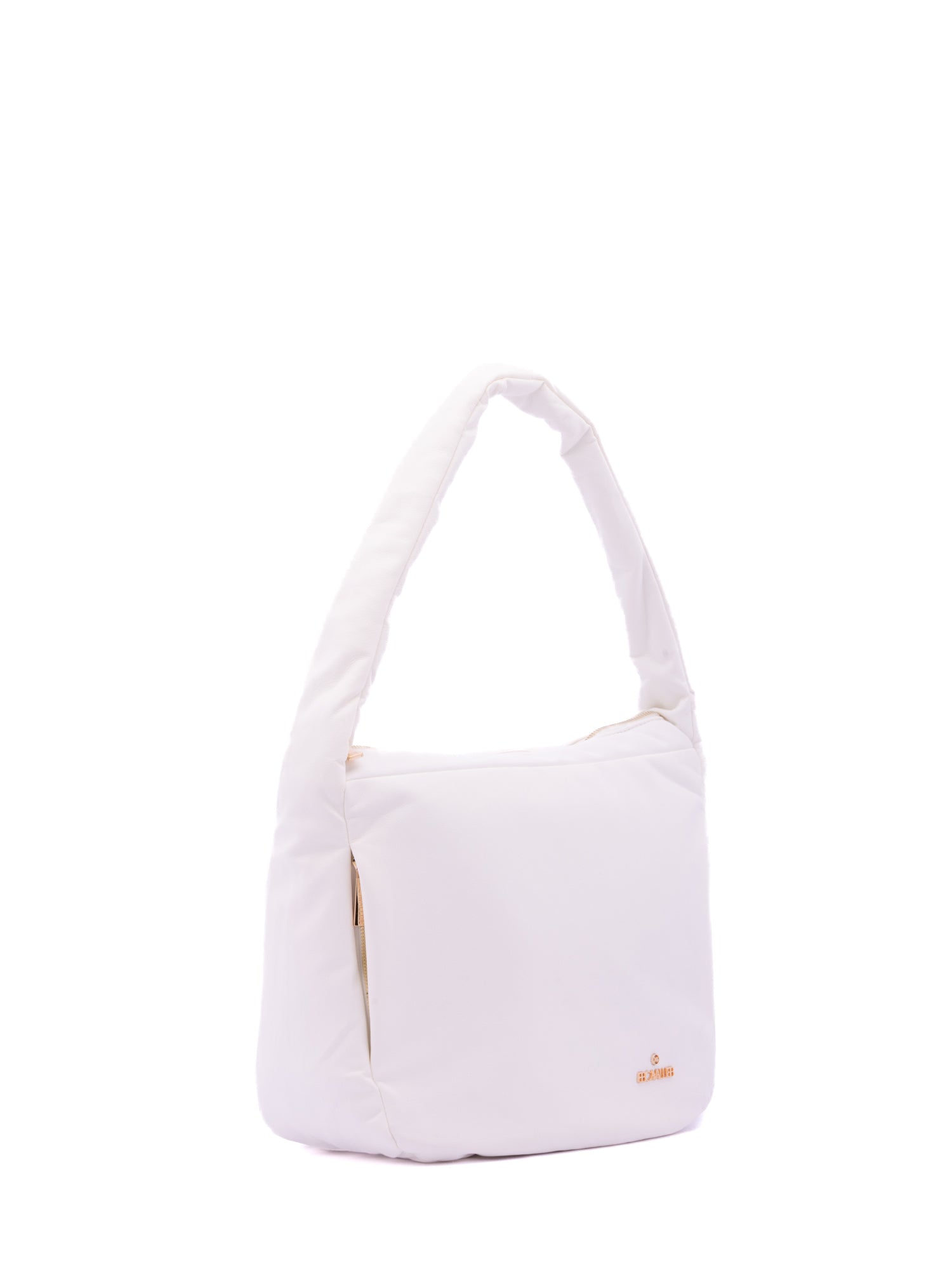 Borsa a Spalla in 100% Textile Bianco