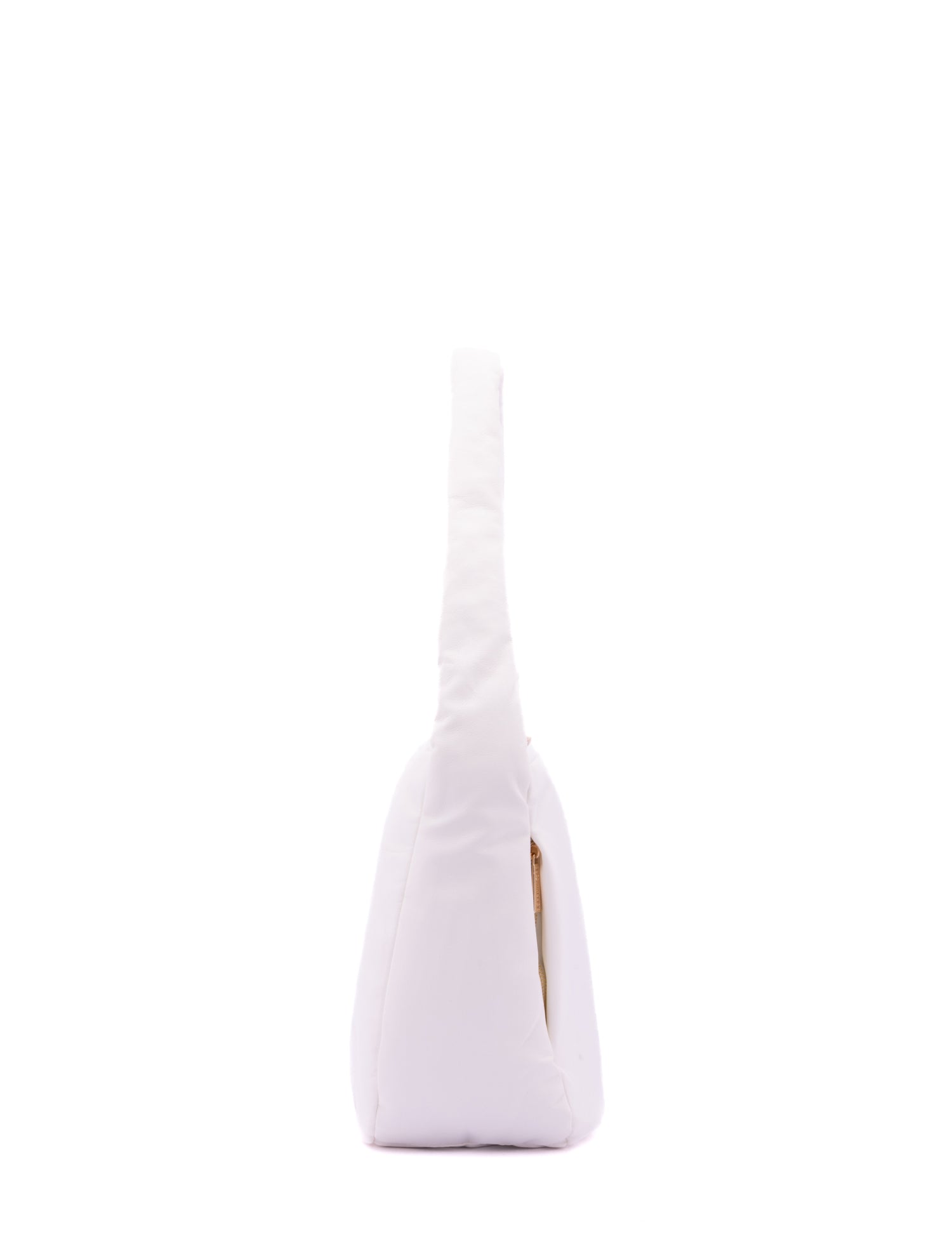 Borsa a Spalla in 100% Textile Bianco