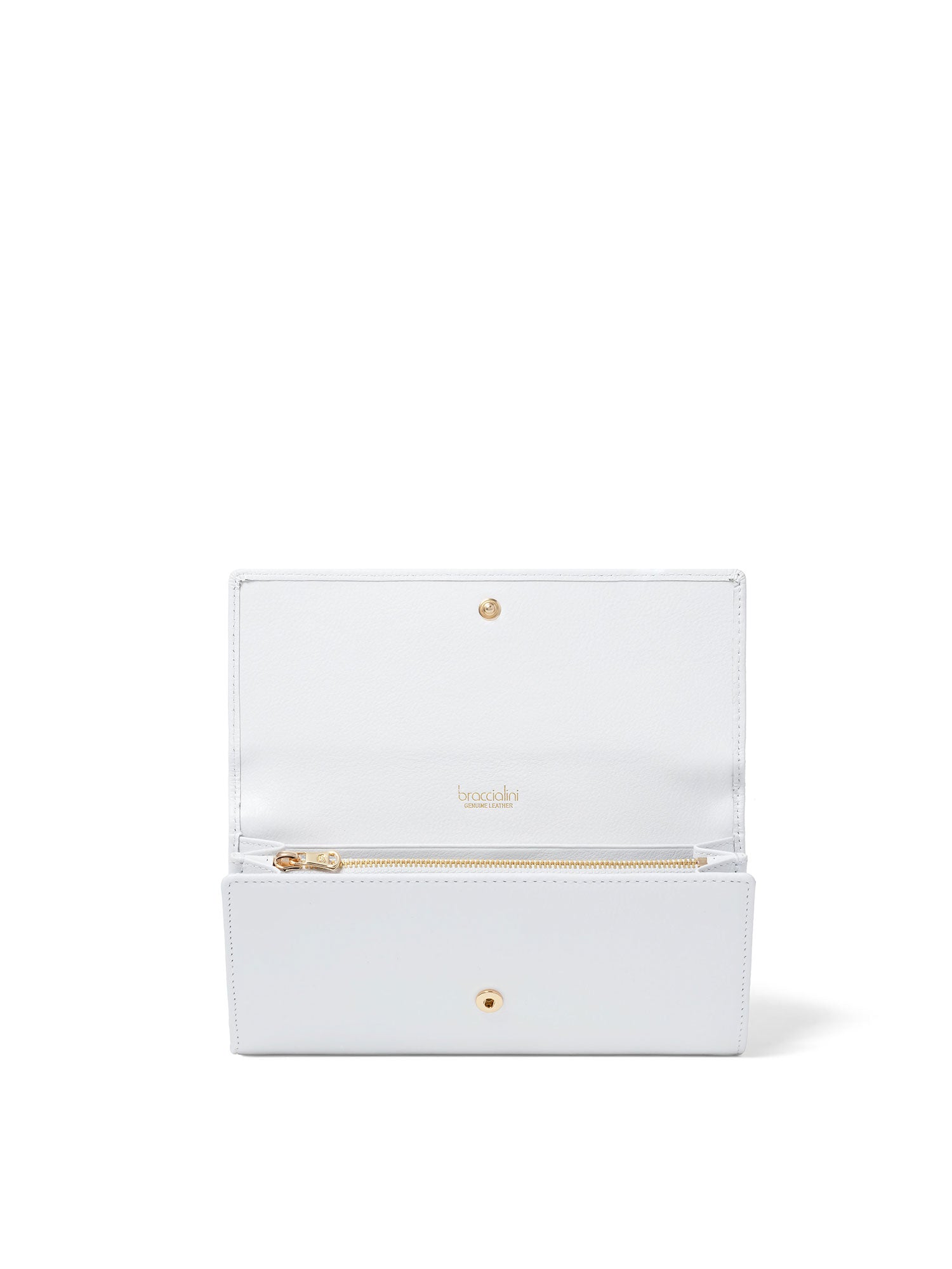 Oriana Ultra B16701CO-BIANCO Portafoglio donna in vera pelle Braccialini