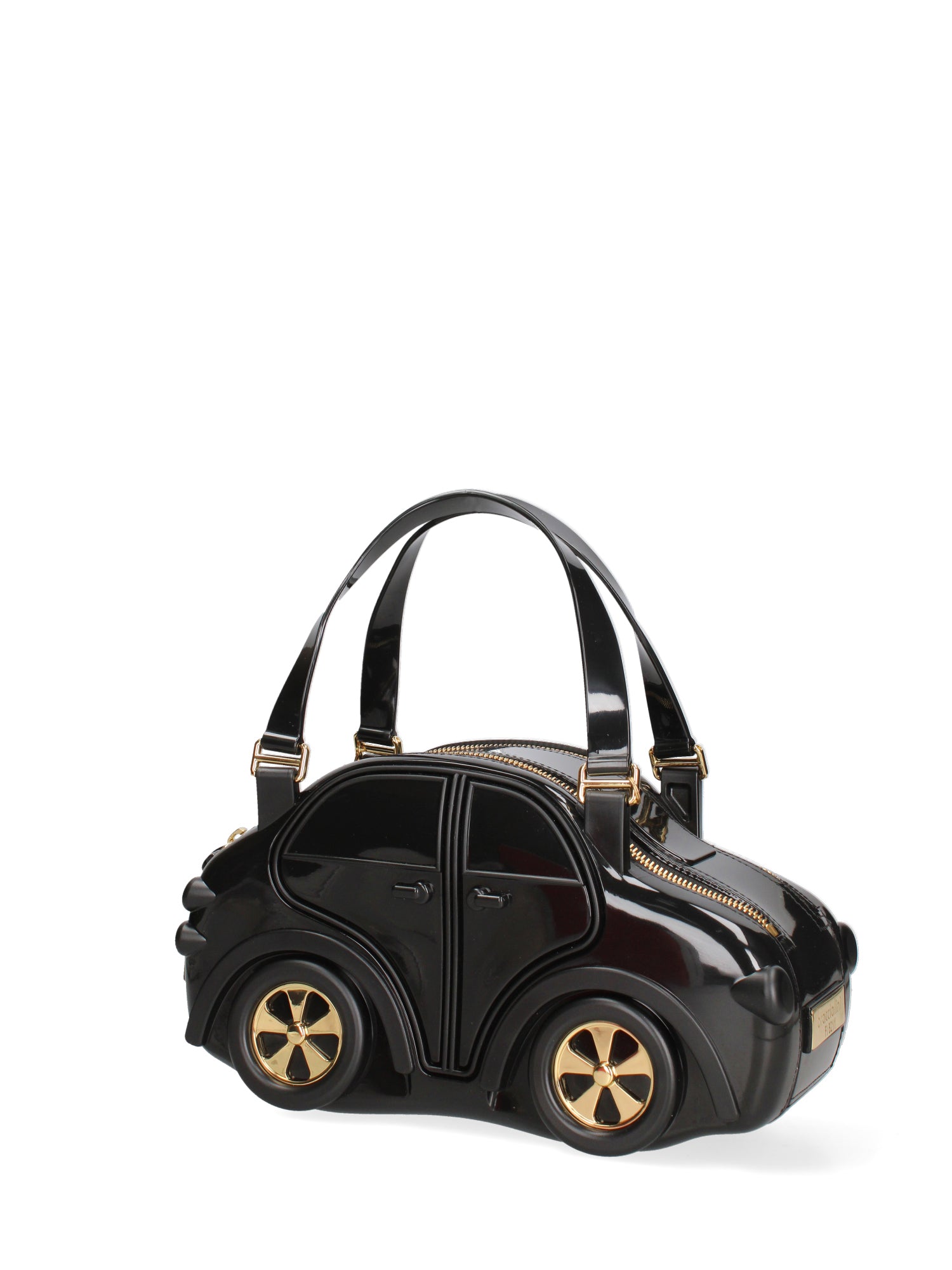 Velvetta Borsa a mano da donna 100% Pvc B9309-NERO Braccialini