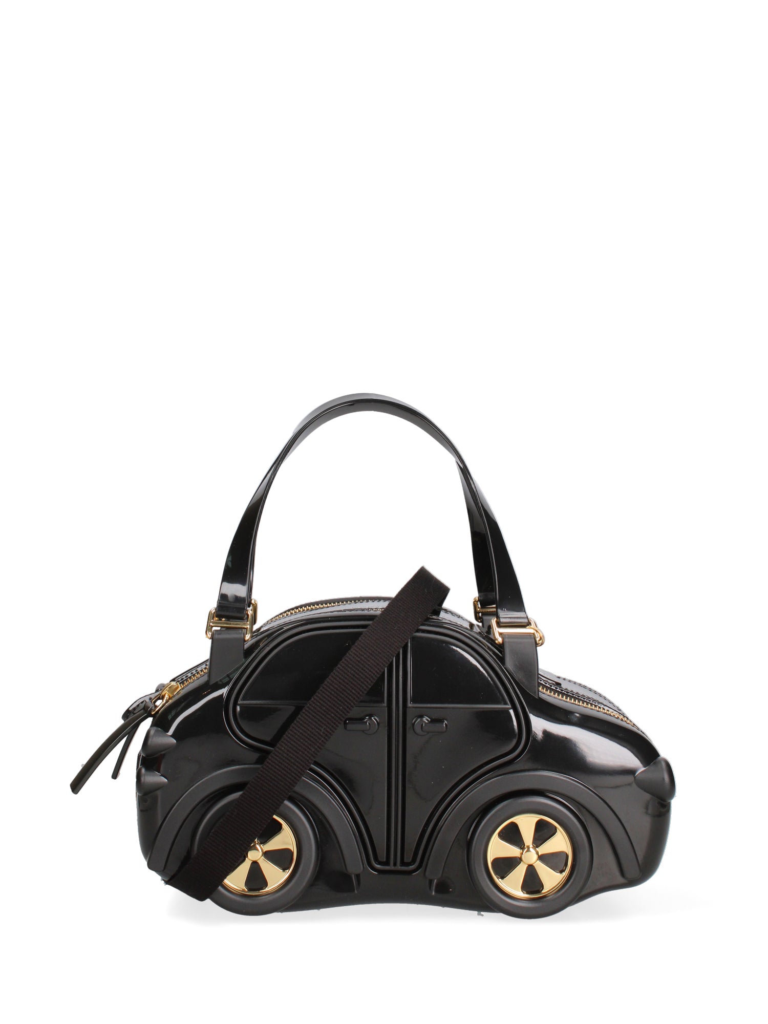 Velvetta Borsa a mano da donna 100% Pvc B9309-NERO Braccialini