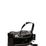Velvetta Borsa a mano da donna 100% Pvc B9309-NERO Braccialini