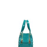 Velvetta Borsa a mano da donna 100% Pvc B9309-PAVONE Braccialini