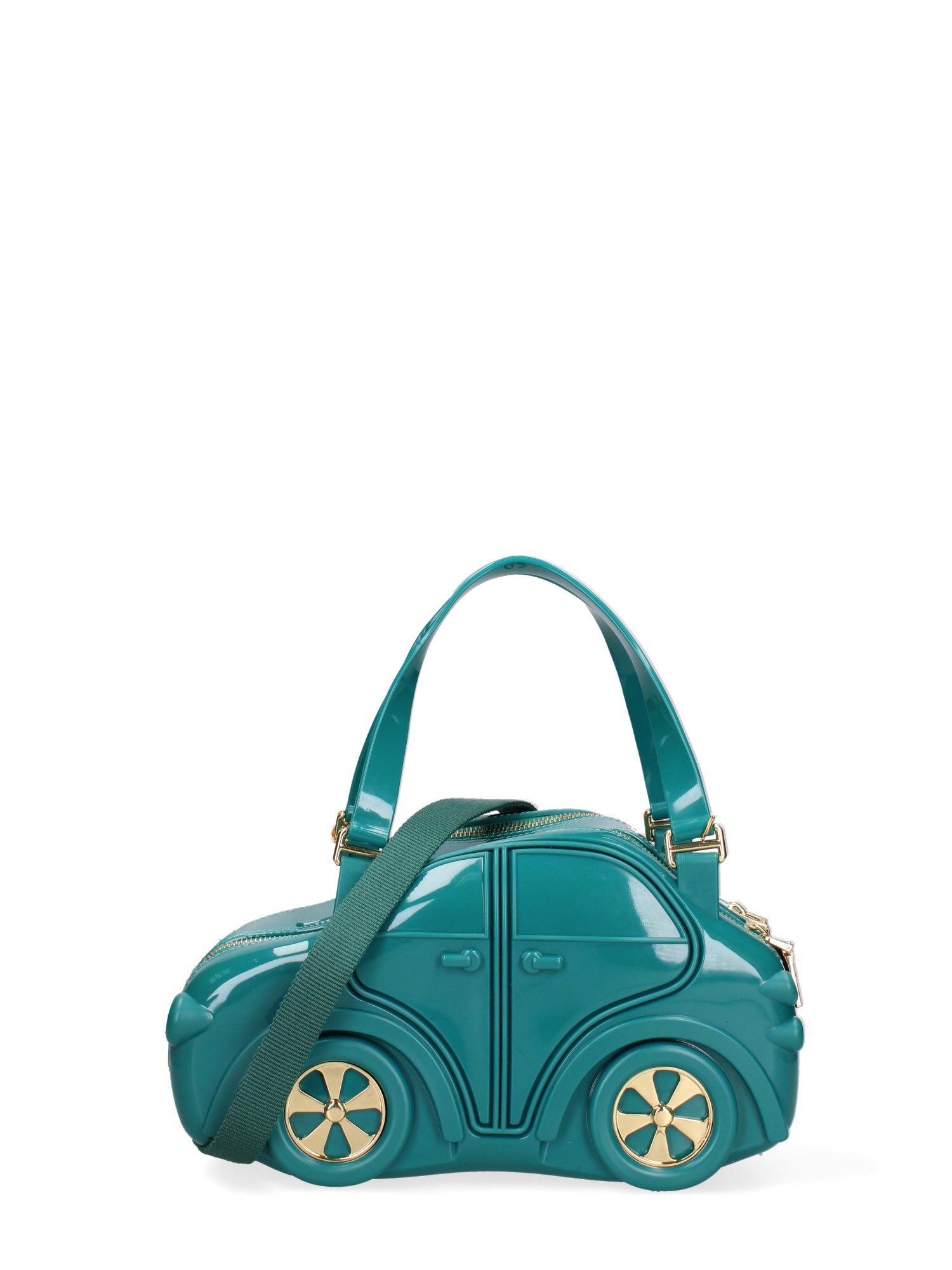 Velvetta Borsa a mano da donna 100% Pvc B9309-PAVONE Braccialini