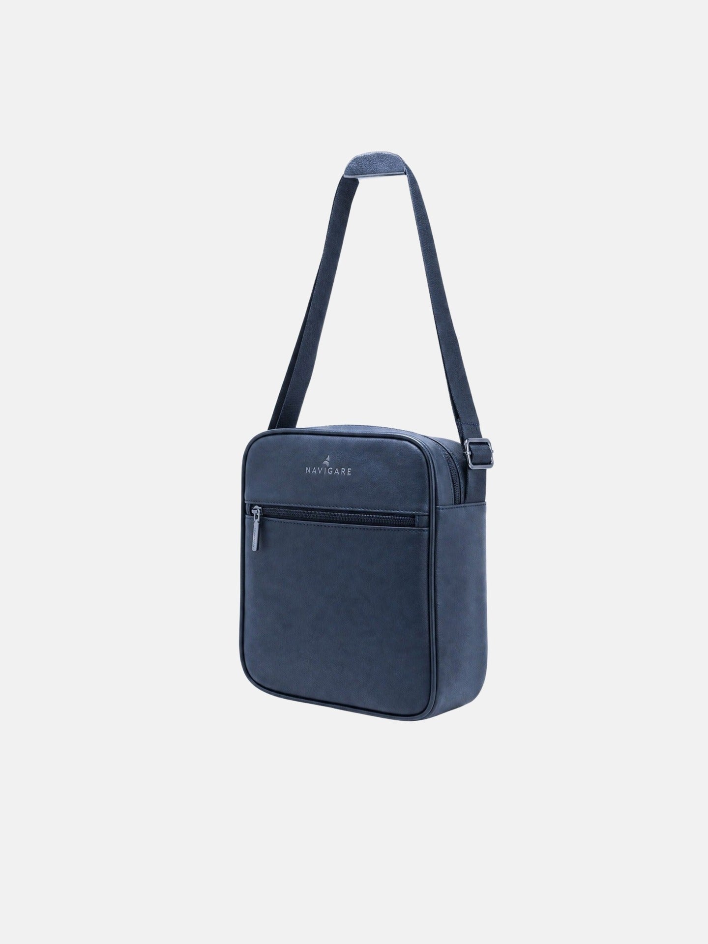 Borsa a Tracolla in Poliestere Blu