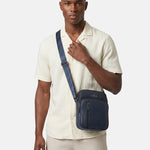 Borsa a Tracolla in Poliestere Blu