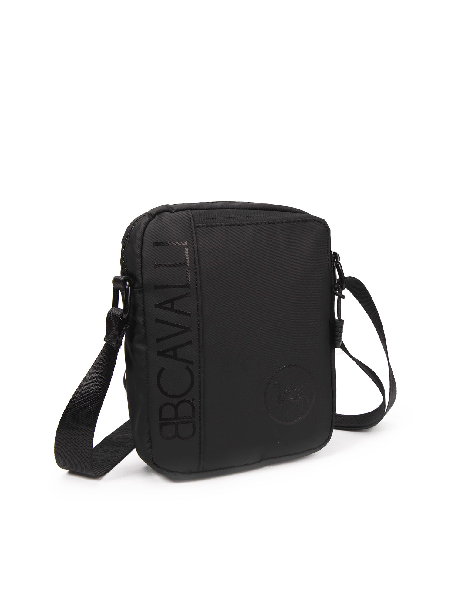 Borsa a tracolla da uomo 100% poliestere BC1053-BLACK B Cavalli