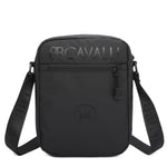 Borsa a tracolla uomo Pelle vegana 100% PU BC1054-BLACK B Cavalli