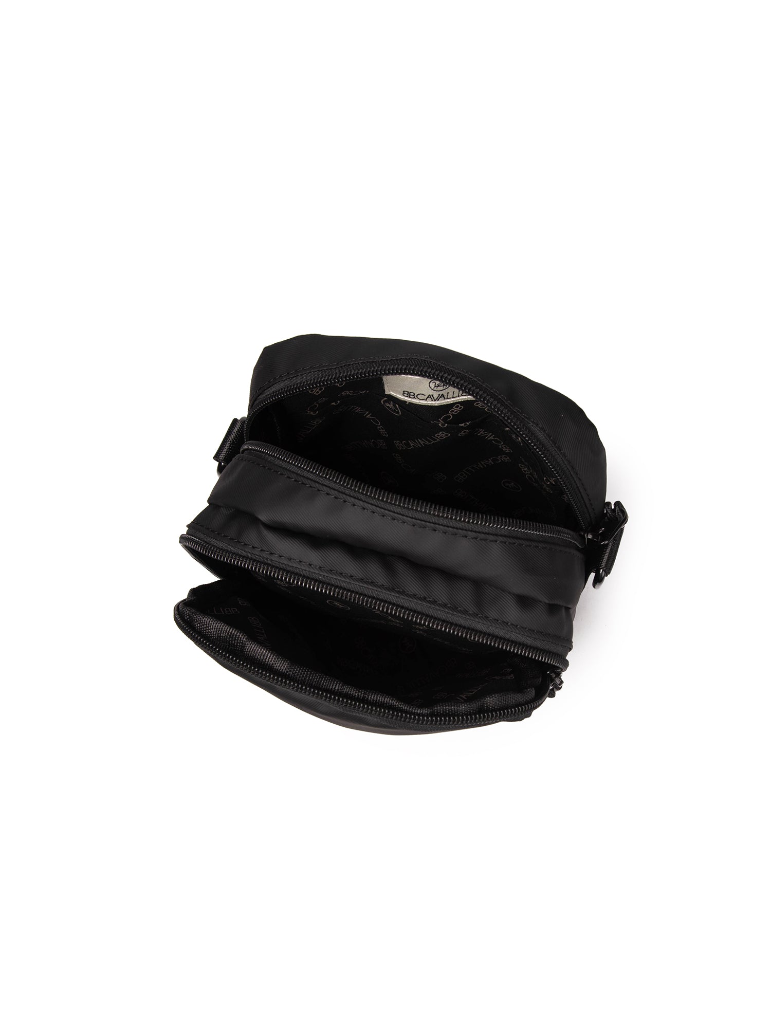 Borsa a tracolla uomo 100% poliestere BC1094-BLACK B Cavalli