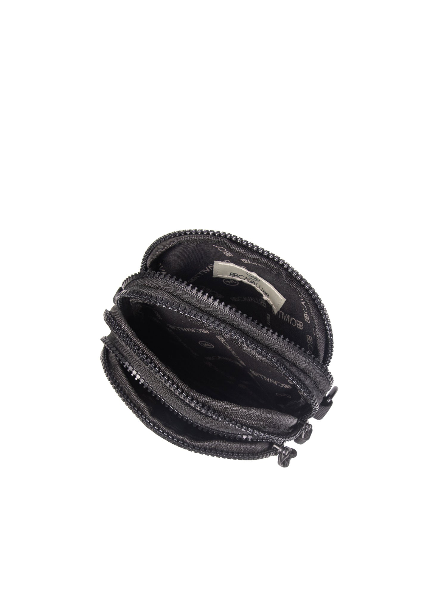 Borsa a tracolla unisex 100% pelle vegana BC1191-BLACK B Cavalli