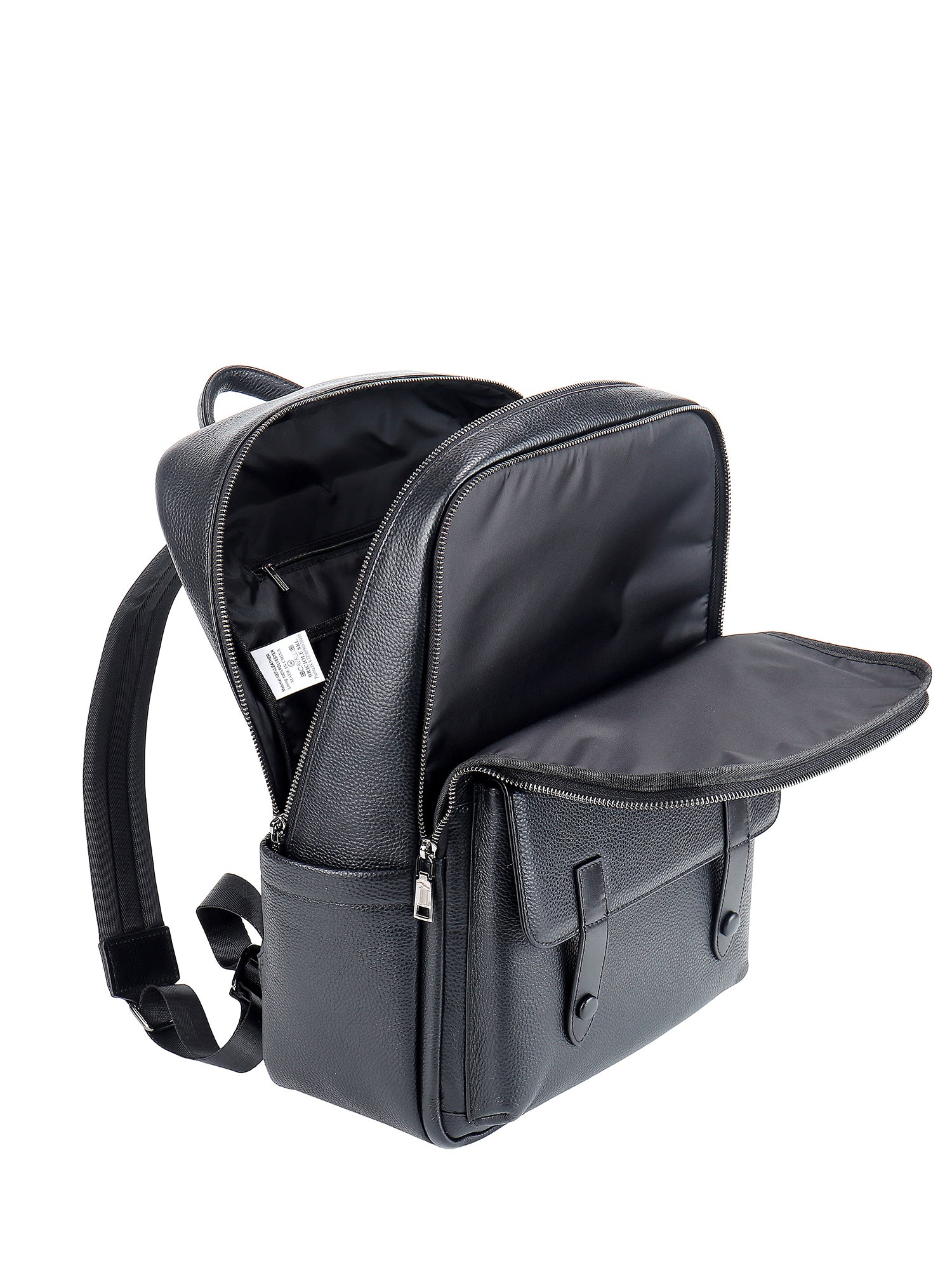 Zaino unisex in vera pelle Casual BC1319-NERO B Cavalli