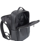 Sac à dos unisexe en cuir véritable fabriqué en Italie 42x30x14 cm