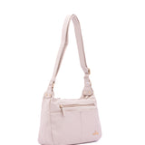 Borsa a Tracolla in Pelle Vegana Beige