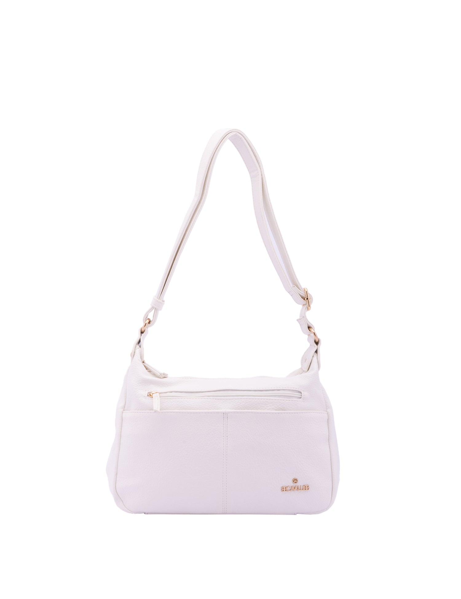 Borsa a Tracolla in Pelle Vegana Bianco