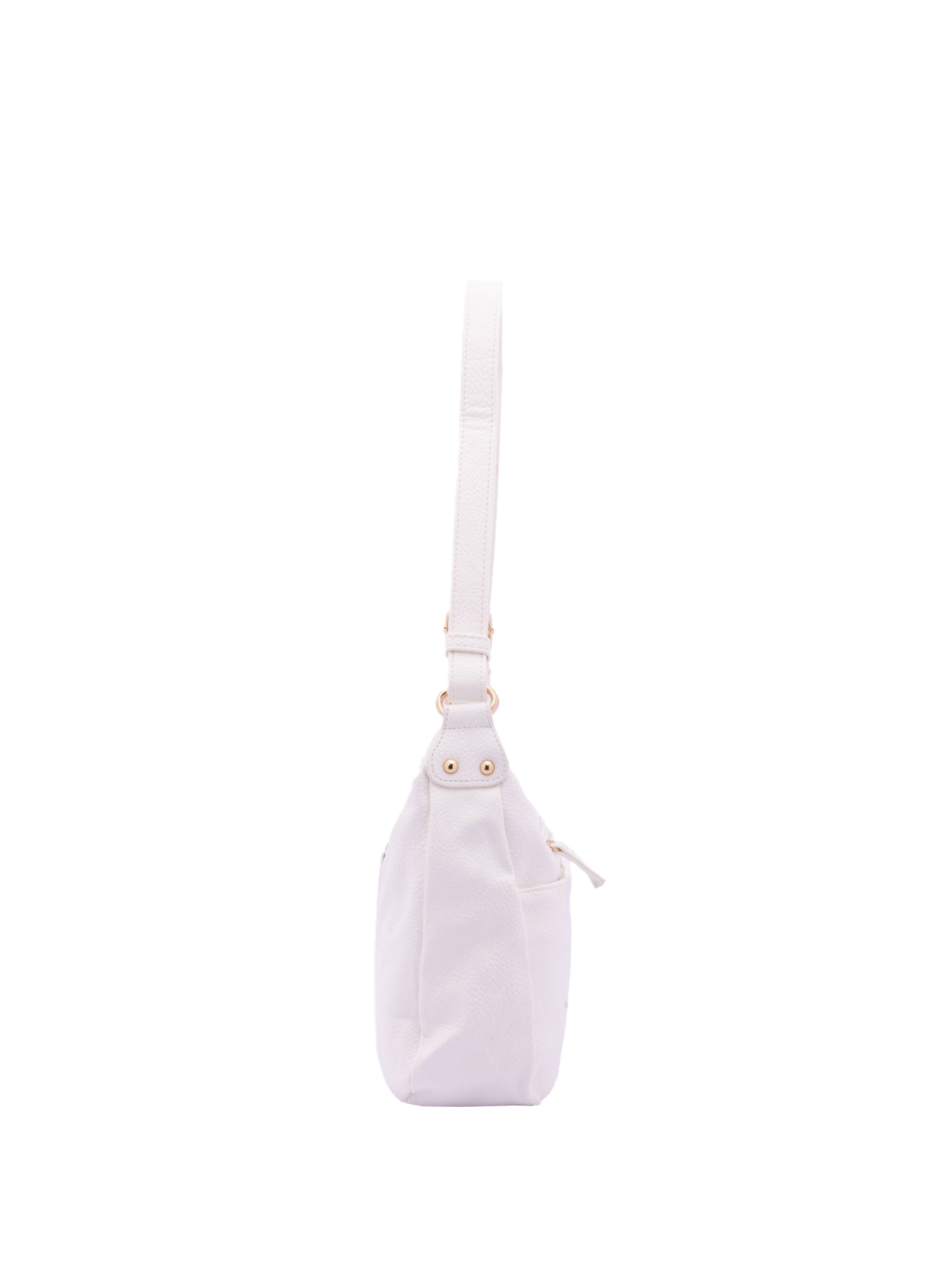 Borsa a Tracolla in Pelle Vegana Bianco