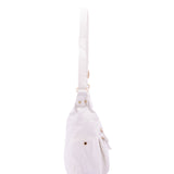 Borsa a Spalla in Pelle Vegana Bianco