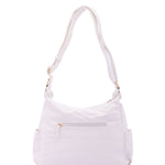 Borsa a Spalla in Pelle Vegana Bianco