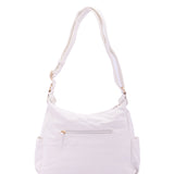 Borsa a Spalla in Pelle Vegana Bianco
