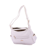 Borsa a Spalla in Pelle Vegana Bianco