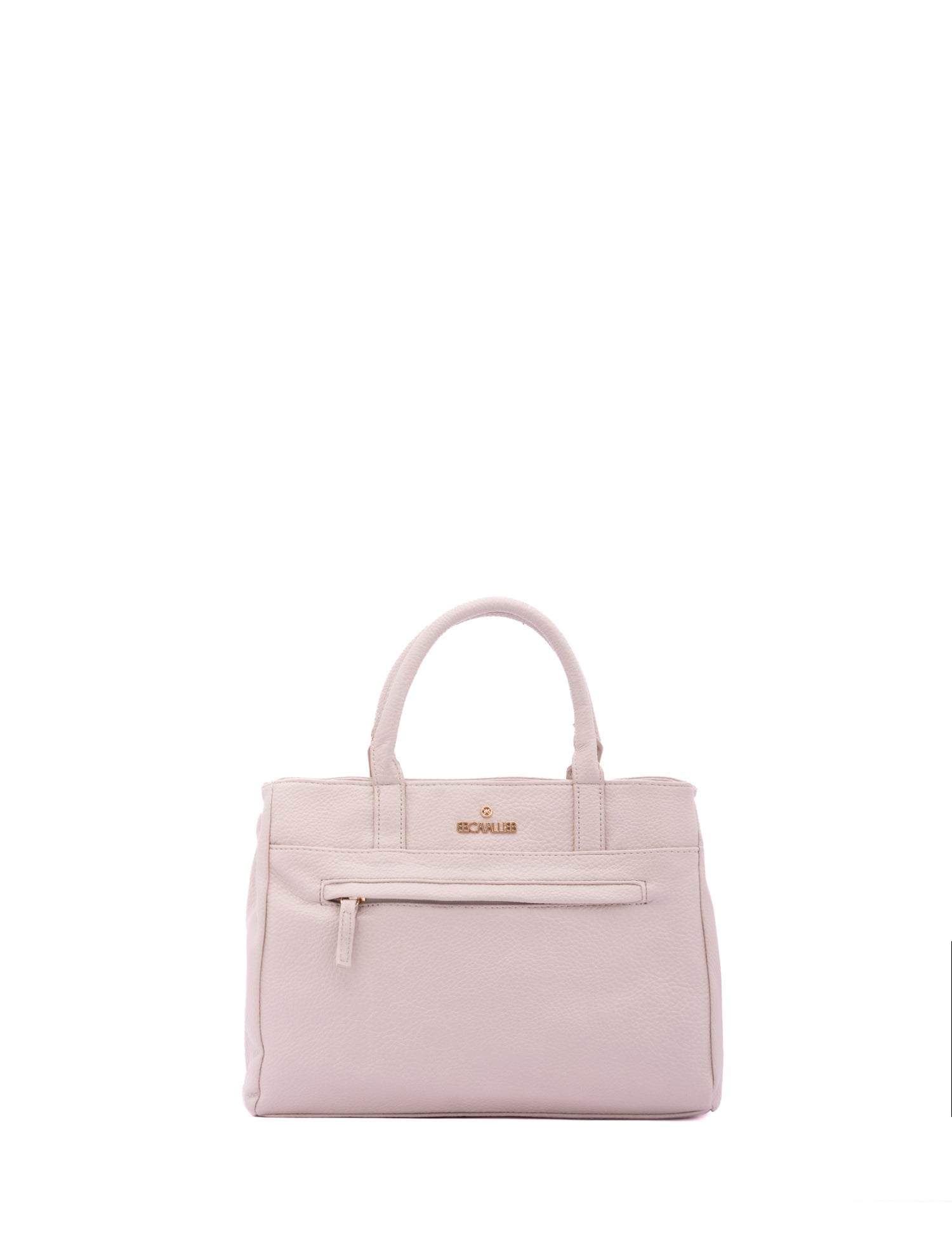 Borsa a Mano in Pelle Vegana Beige