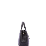 Borsa a Mano in Pelle Vegana Nero