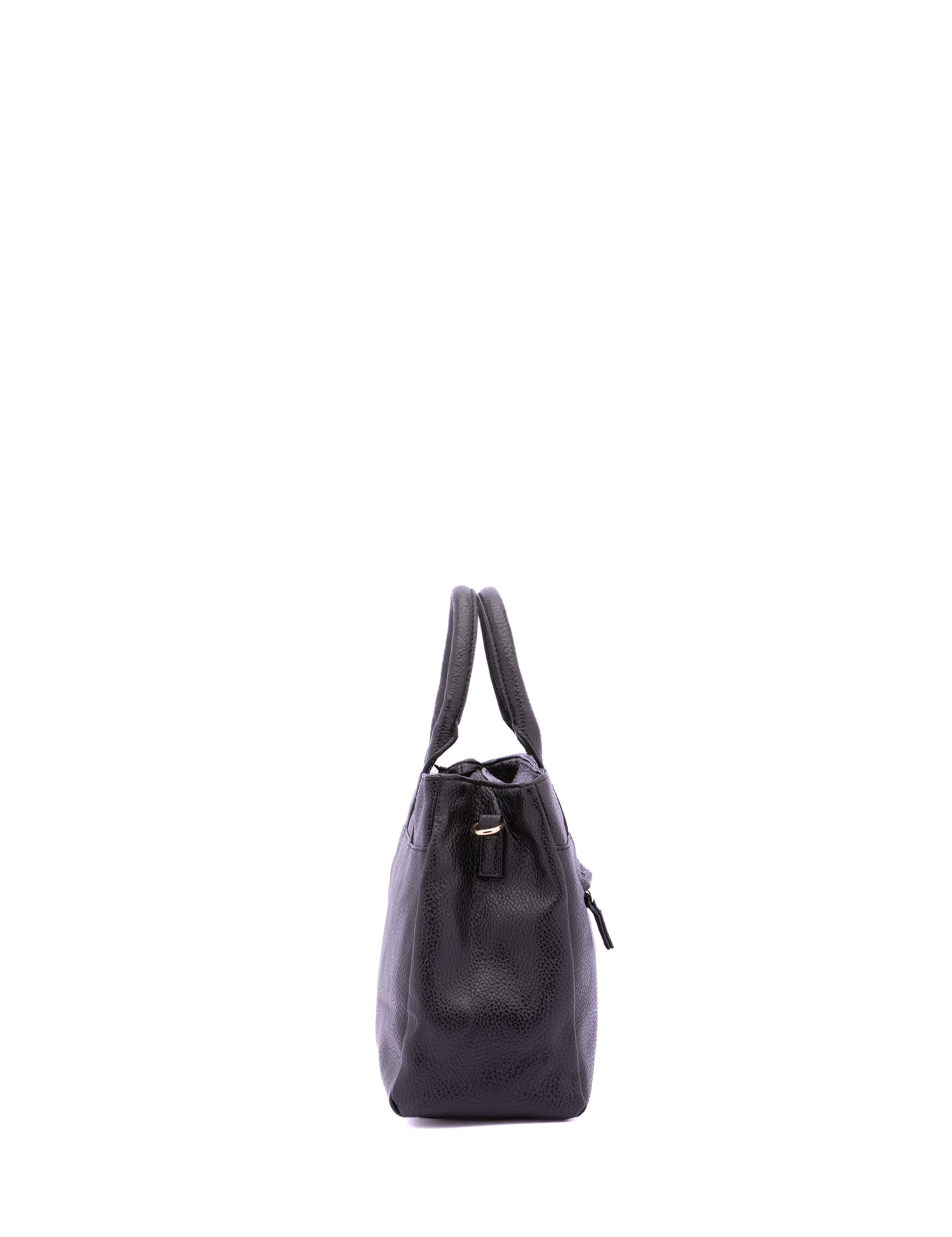 Borsa a Mano in Pelle Vegana Nero