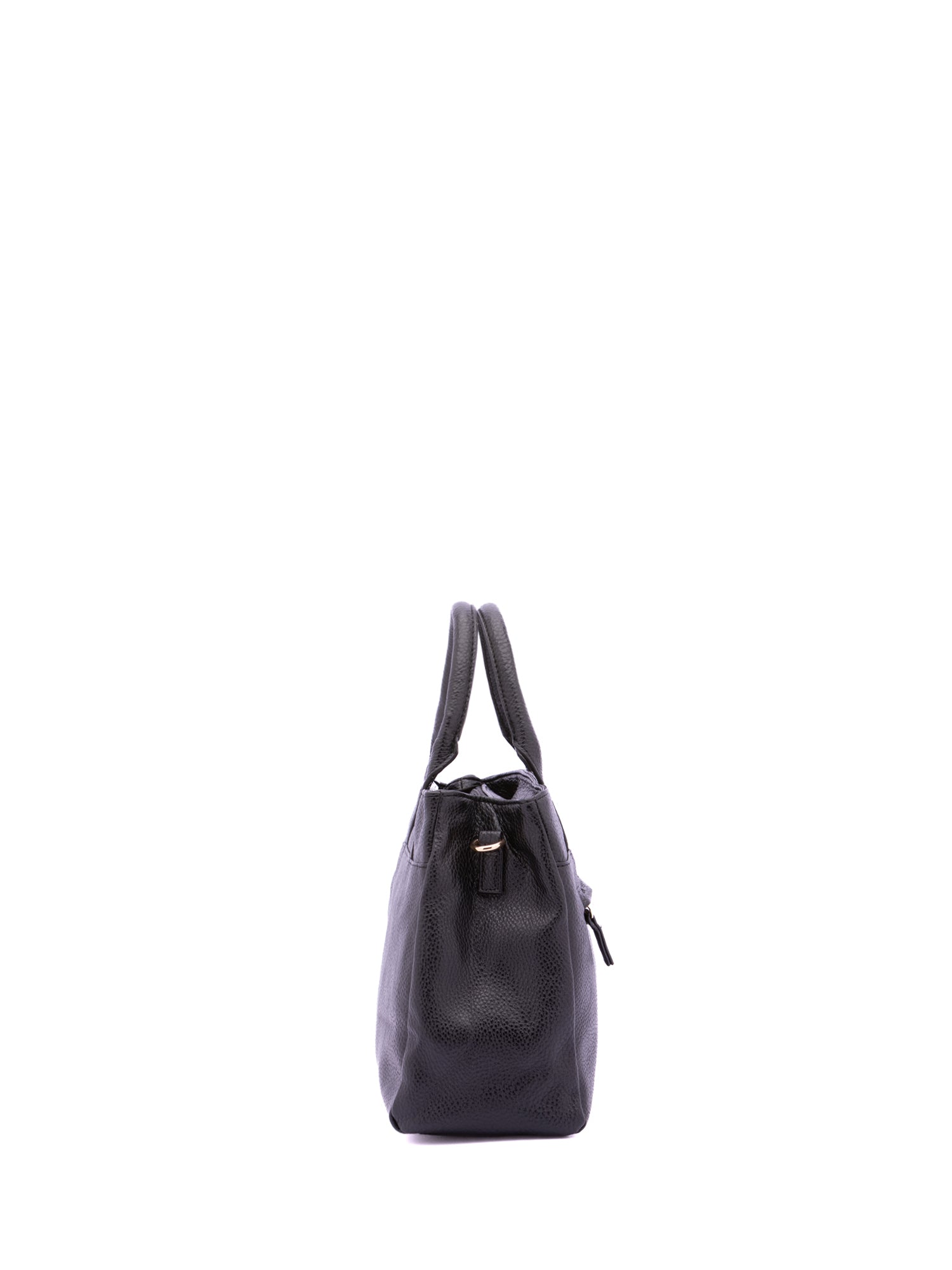 Borsa a Mano in Pelle Vegana Nero